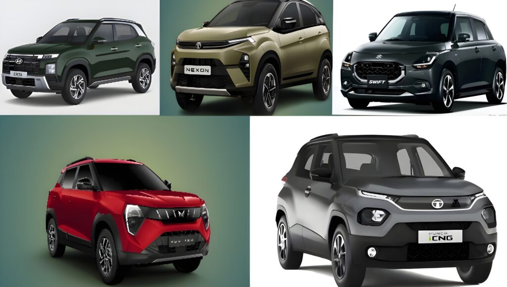 भारत की टॉप 5 ट्रेंडिंग कारें 2025
