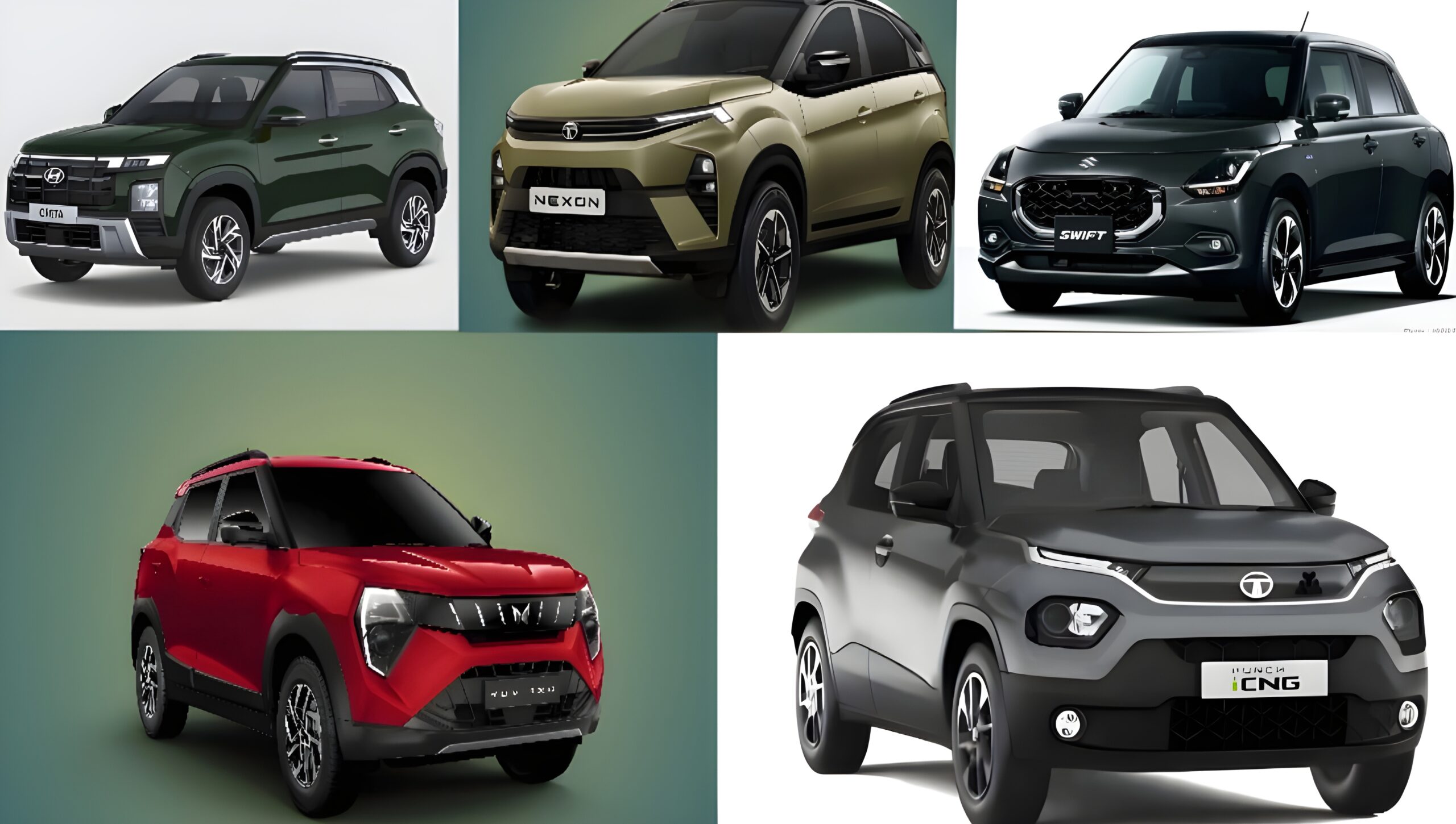 भारत की टॉप 5 ट्रेंडिंग कारें 2025