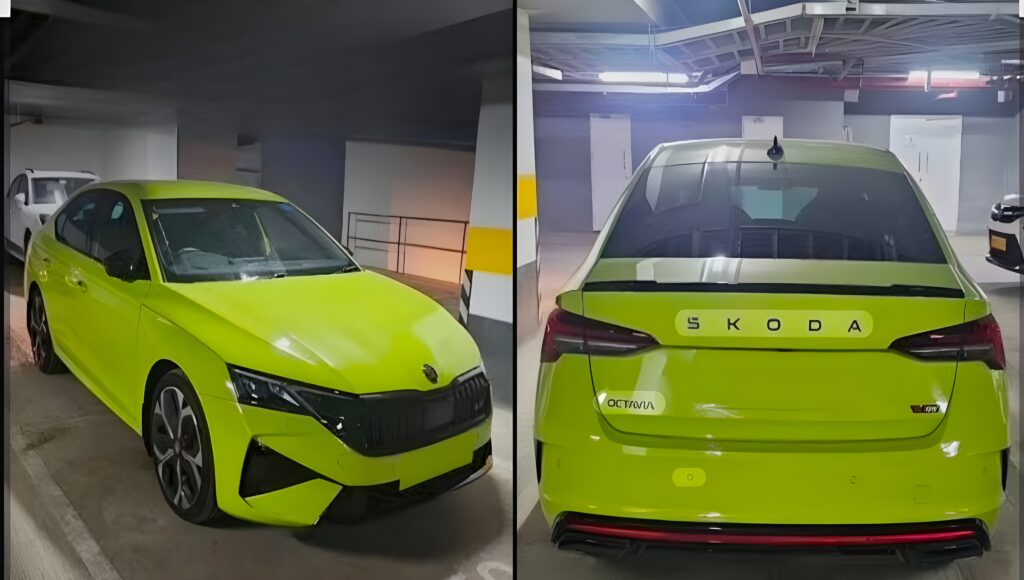 2025 भारत में स्कोडा ऑक्टेविया आरएस