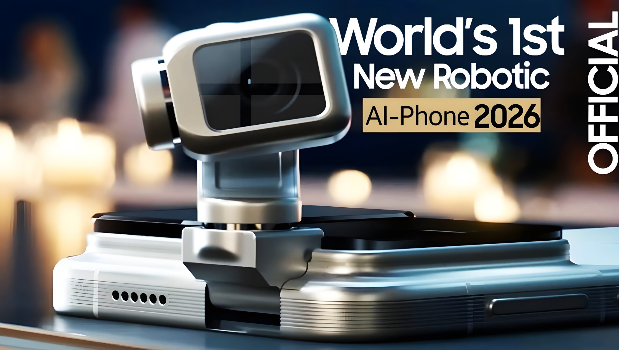 World's First Robotic AI-Phone 2026 में: क्या यह आपके स्मार्टफोन की पूरी दुनिया बदल देगा?