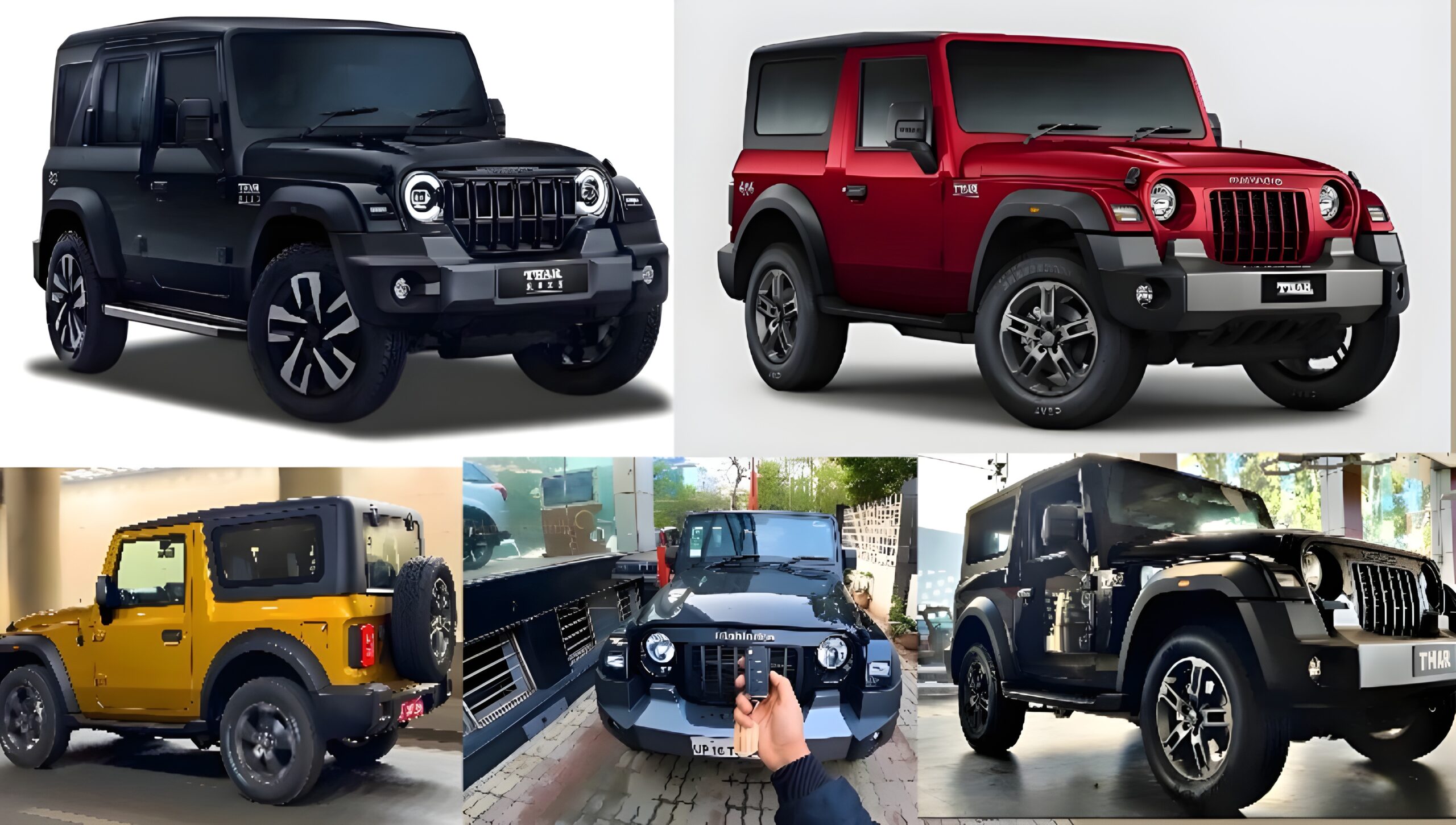 Mahindra Thar के 5 दमदार वेरिएंट्स: कौन सा वेरिएंट है आपके एडवेंचर का परफेक्ट साथी?