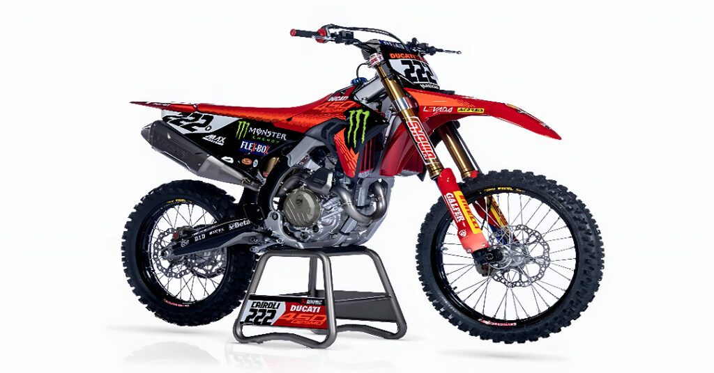 Ducati Desmo450 MX, Kawasaki KLE 500, Pulsar और KTM 390