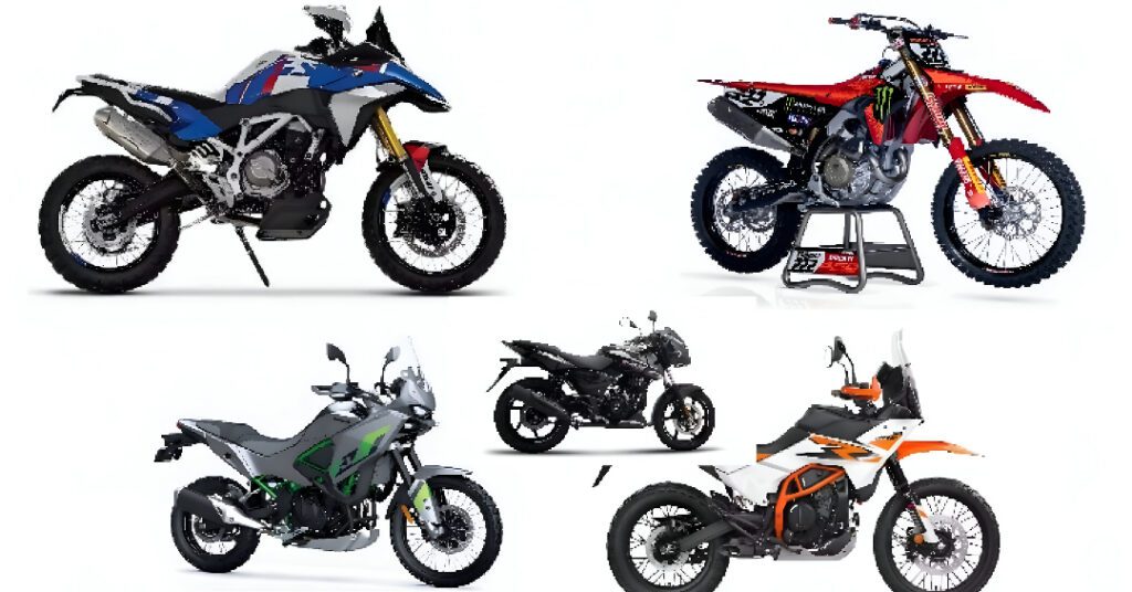 Ducati Desmo450 MX, Kawasaki KLE 500, Pulsar और KTM 390